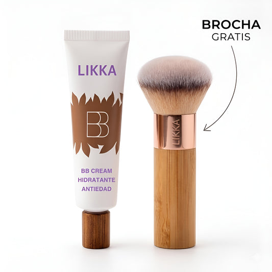BB Cream Hidratante Antiedad & Brocha