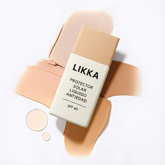 Protector Solar Líquido Antiedad