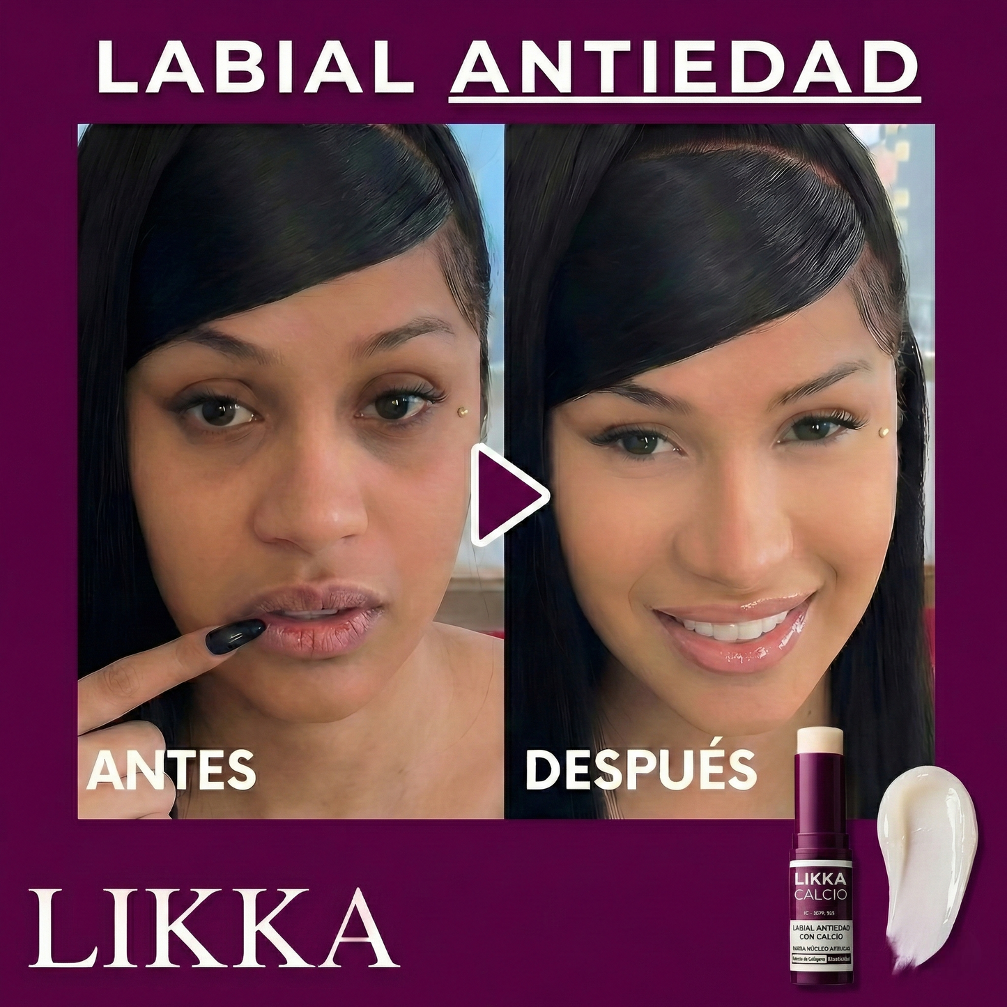 Bálsamo para Labios y Ojeras Antiedad
