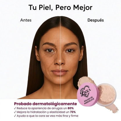 Polvos de maquillaje Antiedad