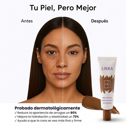 BB Cream Hidratante Antiedad & Brocha
