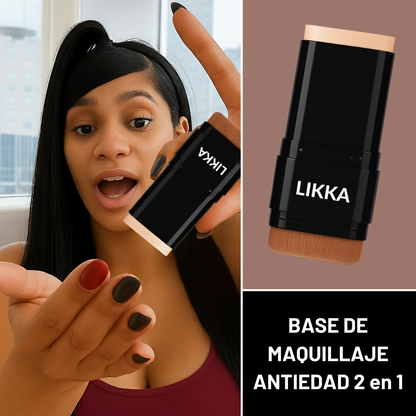 Base de Maquillaje Antiedad 2 en 1