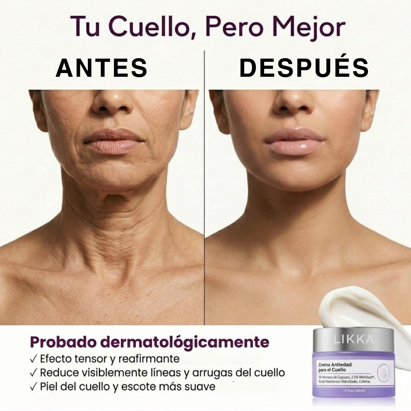 Crema Antiedad para el Cuello