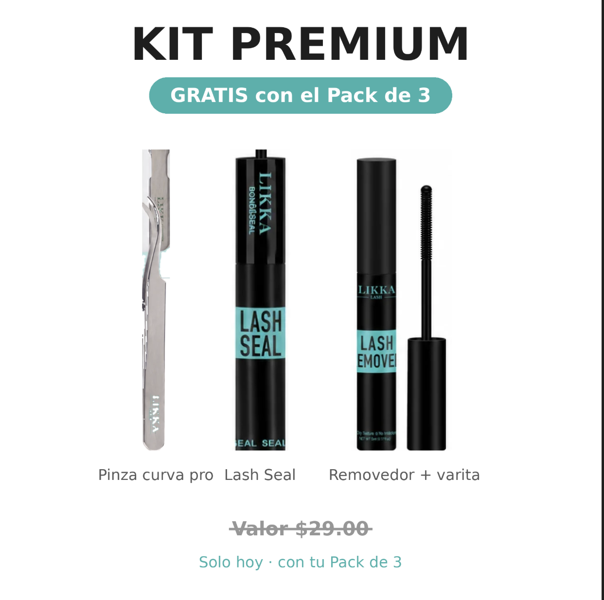 Kit de Extensiones de Pestañas 30D + 40D | 320 Piezas