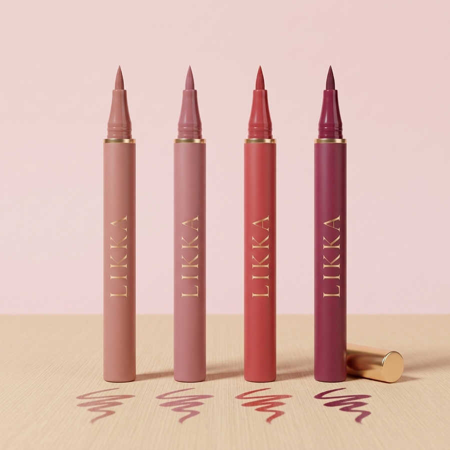 Los 4 tonos de la Tinta de Labios LIKKA